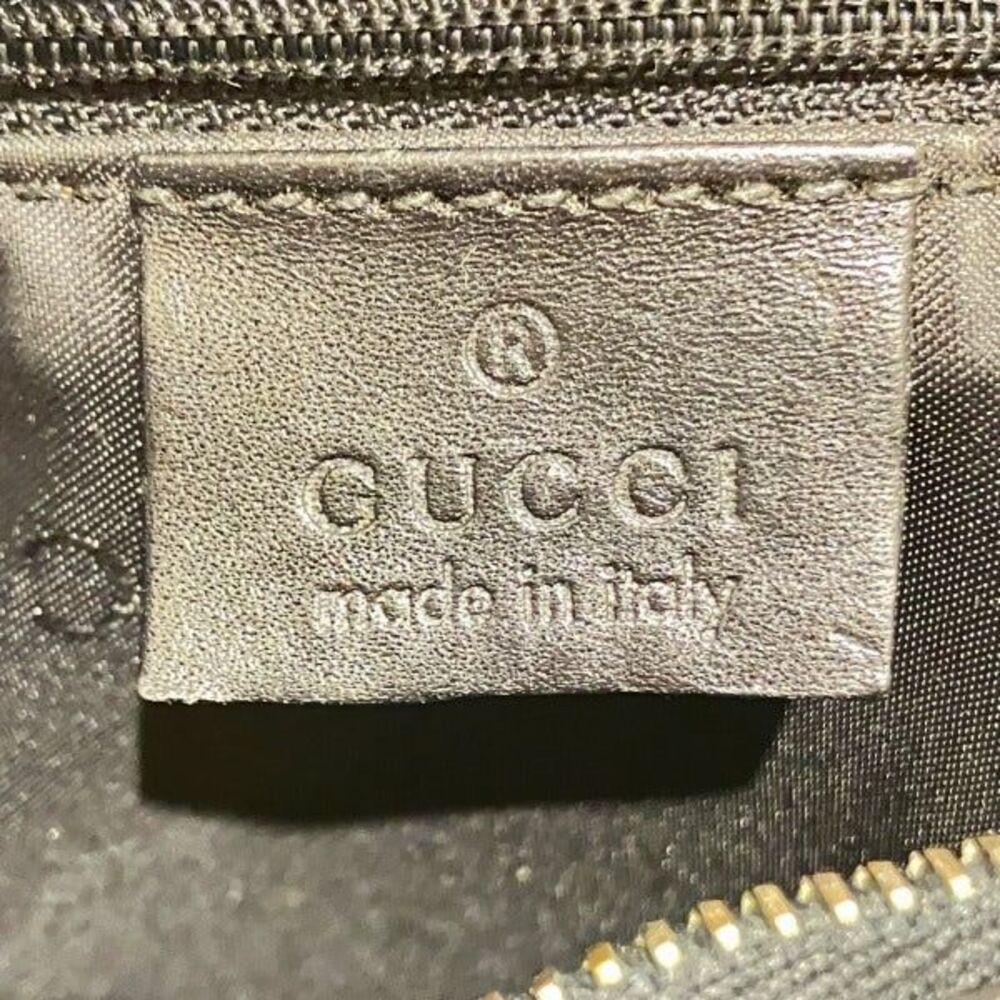 Gucci Canvas Leather Shoulder Bag - Picture 4 of 6